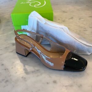 New in Box Sam Edelman Tarra,Camel/ BLK